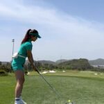 Kim Hee-jung Instagram - Greencup dayyyy🥳💚🌳⛳️ @thegreencup.official