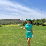 Kim Hee-jung Instagram - Greencup dayyyy🥳💚🌳⛳️ @thegreencup.official