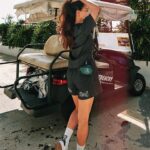 Kim Hee-jung Instagram - Feeling tropical⛳️⛳️ @doubleflag_official