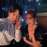 Kim Hyo-jin Instagram - 주협이랑 더덕축제 하던 날 한 컷~~💚 용관이랑 란주