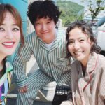 Kim Hyo-jin Instagram - 넘넘 사랑스런 정연언니와 중옥오빠~~~ 세트에서 한컷💚 #옥탑방더덕주파티찍던날#언니오빠와함께해서#영광이었습니다💚#촬영하면서도웃음이끊이질않았던#란주와상두와하정#무인도의디바