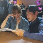Kim Hyo-jin Instagram - 주협이가 찍어준 사진~ 란주와 용관💚 #무디바의추억