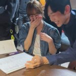 Kim Hyo-jin Instagram - 주협이가 찍어준 사진~ 란주와 용관💚 #무디바의추억