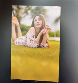Kim Hyo-jin Instagram - 란주언니 포스터 찍던날 #무인도의디바사진기록#란주언니