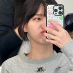 Kim Ji-eun Instagram - 엄마친구아들 난 엄마친구딸 👶🏻