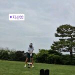 Kim Ji-hye Instagram - 내사랑 #지산cc . 모든게...조금씩...부족했던 필드 . 토크가 안됨 ㅜㅜ 힝 . 다시 레슨 . 낼부터 더 열심히 연습하자 ㅋㅋㅋ . 😆계속 연습 .