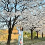 Kim Jin-kyung Instagram - 드디어 제대로 본 벚꽃엔딩🌸💕🌸