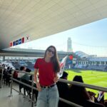 Kim Jin-kyung Instagram - ⚽️💙🇰🇷❤️