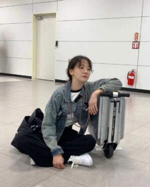 Kim Min-ah Instagram - 난 왜이렇게 매일 피곤할까? 간 때문인가? 아 그렇구나!