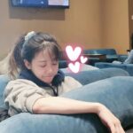 Kim Min-ah Instagram - 난 왜이렇게 매일 피곤할까? 간 때문인가? 아 그렇구나!
