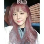 Kim Min-ah Instagram – 나눈 핑크랑 그레이
#염색 #탈색