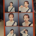 Kim Min-ah Instagram - 머리 예쁘게 묶는 방법 좀 알려도 #스티커사진 #감성
