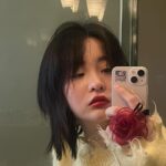 Kim Min-ha Instagram – My color for today❣️#광고 #hera#rougeclassy#seoulred