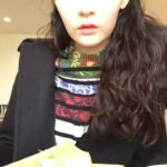 Kim Min-ha Instagram - Me eating in Japan, 2017