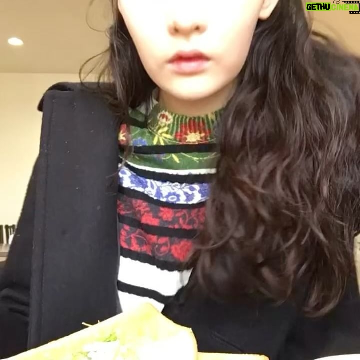 Kim Min-ha Instagram - Me eating in Japan, 2017