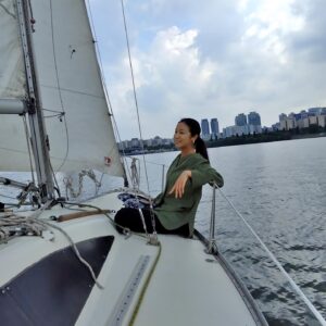 Kim Ok-vin Instagram - happyday 🛥️