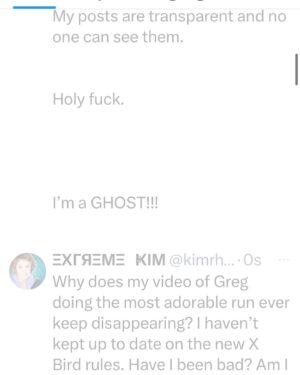 Kim Rhodes Instagram - This is all Xitter will let me do. Then my posts disappear. So I better learn how to use IG. (Also, how META for an #SPN alum!!!)