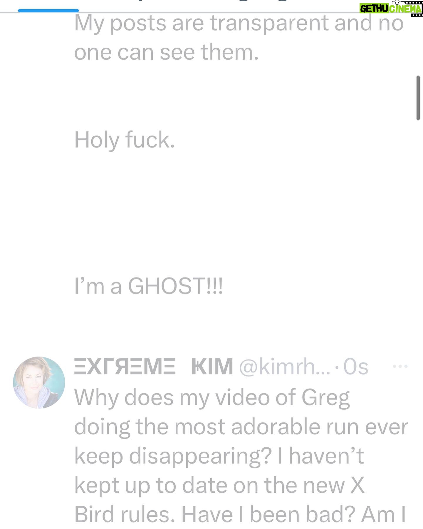Kim Rhodes - 4.4K Likes - This is all Xitter will let me do. Then my posts disappear. So I better learn how to use IG. (Also, how META for an #SPN alum!!!)