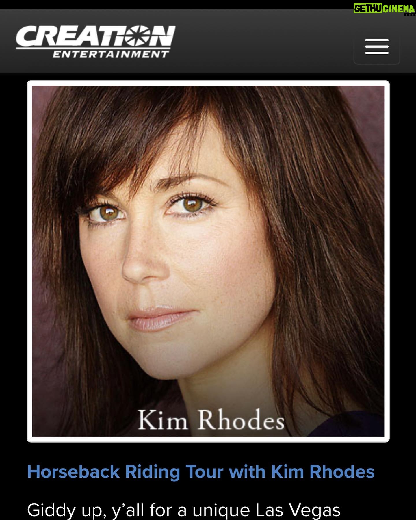 Kim Rhodes - 6.3K Likes - We added a thing to #spnvegas. It’s last minute. Yes. But… HORSES!!!!!!