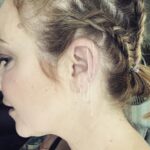 Kim Rhodes Instagram – Quick love to @nornirmateriel for making my ear so pretty. If you haven’t seen it, have some fun looking at the shinies she makes. #notapaidadvertisement #ijustloveher