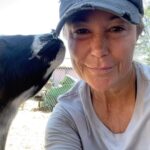 Kim Rhodes Instagram - Goat content. And love. 💖