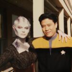 Kim Rhodes Instagram - I’m having fun with this! More photos from my phone that make me smile. @garrettrwang makes EVERYONE smile. And yes, I danced on the transporter pad.