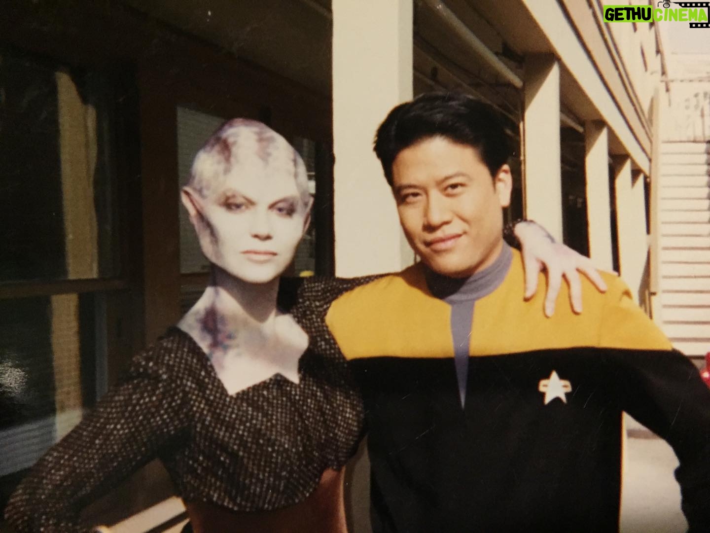 Kim Rhodes - 4.3K Likes - I’m having fun with this! More photos from my phone that make me smile. @garrettrwang makes EVERYONE smile. And yes, I danced on the transporter pad.