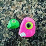 Kim Rhodes Instagram – My daughter, out of the blue, asked to paint some rocks.