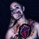 Kim Rhodes Instagram - Another photo on my phone that makes me smile. Makeup by @vicrighthand (who offers classes at Creation cons, BTW) A powerful image about #SA. I see this and smile because she reminds me of the ability humans have to use our talents and give voice to our courage.