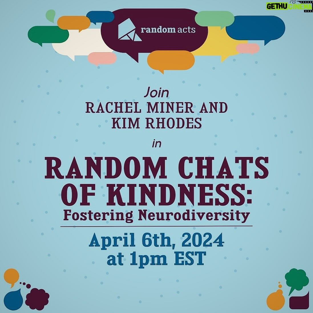 Kim Rhodes Instagram - Woooot! @randomactsorg and @rachelminersgram And me. #autistic #love