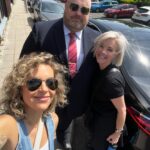 Kim Rhodes Instagram - This is Wesley from @exclusivechauffeurcars. He is making sure we live through our dumb ideas. THANK YOU, WESLEY!