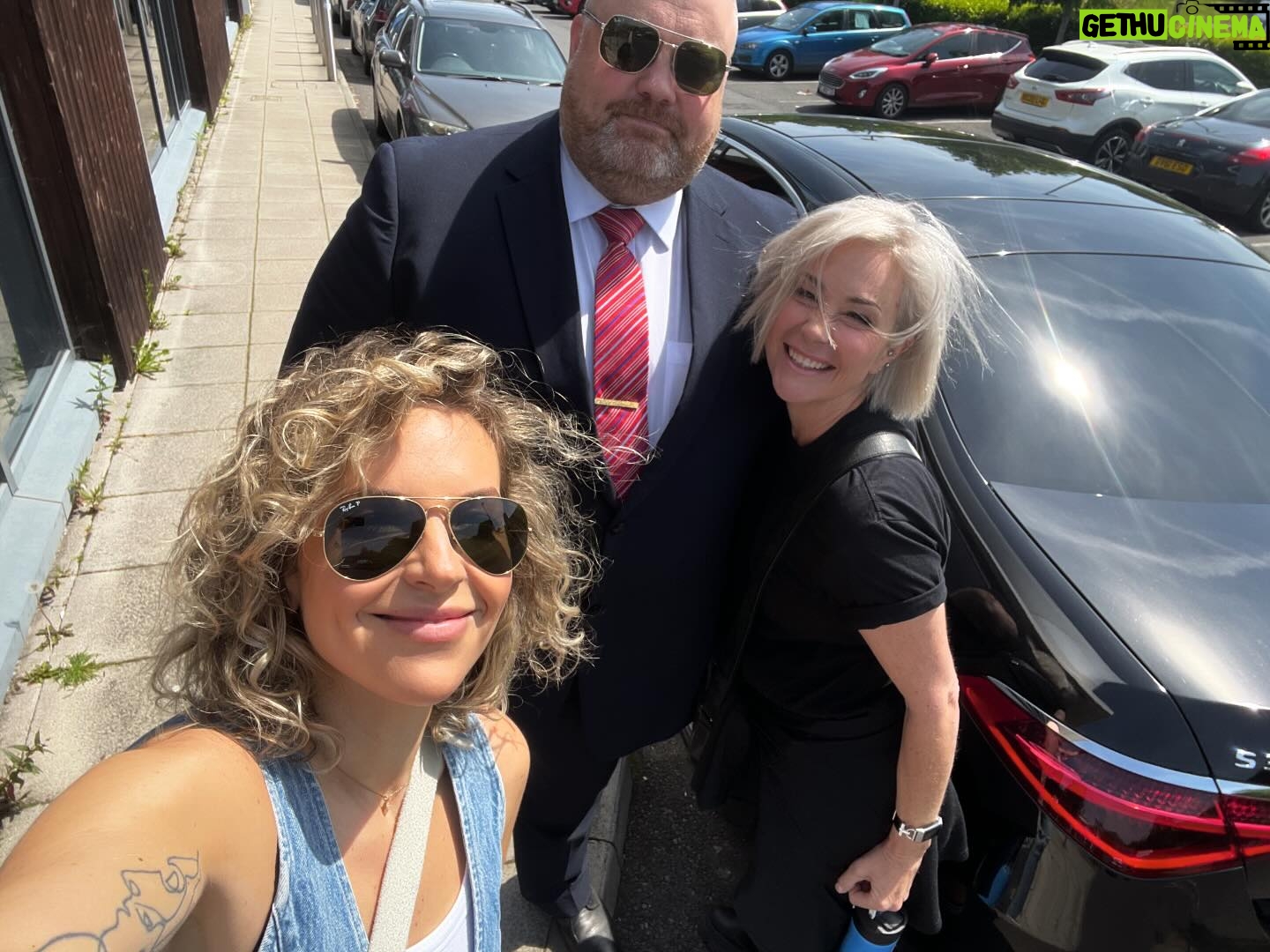 Kim Rhodes - 5.9K Likes - This is Wesley from @exclusivechauffeurcars. He is making sure we live through our dumb ideas. THANK YOU, WESLEY!