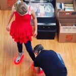 Kim Rhodes Instagram – Why, when my husband is so handsome, so camera savvy, is this his birthday photo? Because you don’t understand. 

Boxes of our stuff, packed for a move that he was doing because it was best for his family. Tying shoes for his daughter to wear to middle school prom because the shoes were perfect, but the laces still escape her defiant fingers. Photo taken from overhead because wife had gotten a face full of Covid and was waiting it out. 

You don’t understand the gift Travis Hodges is to this world. His patient persistence. His eager learning. His kind joy. His ability to keep us safe from the wolves of modern day better than any trained warrior. He is the most magnificent human, parent and partner. I wish I were there to celebrate him. 

Please drop him a note. Happy Birthday, beloved.