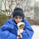 Kim Seo-hyung Instagram - 19살의 겨울 🐶