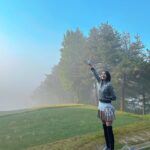 Kim So-ra Instagram - • 가을 ⛳️🍁🍂 #혼가먼트 #HORNGARMENT