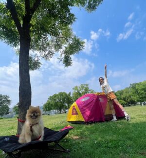 Kim So-ra Instagram - •
내집마련🏕️
마루랑 캠크닉💕

#캠크닉 #camp #picnic