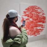 Kim Wan-sun Instagram - #Gallery #GUZO #전시 feb 3~ April 27 #이세현작가님 @seahyunlee #붉은산수화