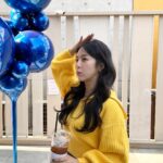 Kim Ye-won Instagram - 겨울이 오고있어도 아아❄️⛄️❄️