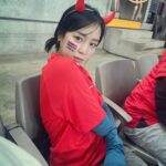 Kim Ye-won Instagram - 4:0♥️🇰🇷💙 최선을 다해 응원한 사진 100장