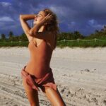 Kimberley Garner Instagram – golden hour light 🏝️✈️🇬🇧 last few days @alo