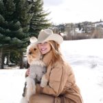 Kimberley Garner Instagram - Last minute in Aspen, first time here ❄️ 🐎