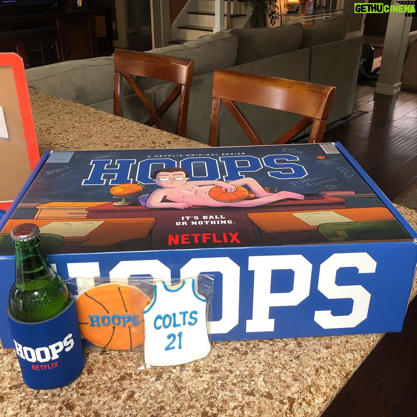 Kimberly Brooks - 3.8K Likes - Hey y’all! Tonight is the #HoopsNetflix virtual premier! So happy to have worked on this hilarious show. I’ll be watching from home, eating my yummy snacks and loving my Hoops merch. Be sure to check out @NetflixIsAJoke on Twitter because Jake Johnson is taking over!