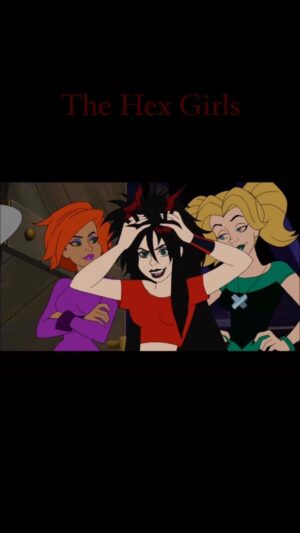 Kimberly Brooks Instagram - Where my Hex Girls fans at?! 💜🎸🎹👠

I’m a HEX girl & I’m gonna put a spell on you 🪄

•
•
•
•
•

#scooby #scoobydoo #thehexgirls #hex #girls #voice #voiceover #animation #scoobydoobydoo #putaspellonyou