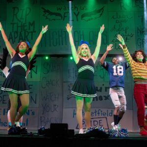 Kimberly Whalen Instagram - WATCH US FLY tomorrow, Friday the 13th 2pm PT/5pm ET to the release of Nerdy Prudes Must Die on YouTube.🪓🤓🦅

Get your tix for the HATCHETFIELD HALLOWEEN PARTY livestream to follow! 5pm PT/8pm ET 🎟🎃🎉

*Nerdy Prudes Talkback* 🤓
*Hatchetfield Trivia Challenge* 🪓
*Workin’ Boys Screening* 💼
*Sneak Peeks into the future of Hatchetfield* 🔮

Tix in bio 
📸@agrograms

#teamstarkid #NPMD #workinboys #workinboysmusical #nerdyprudesmustdie #HatchetfieldHalloweenParty