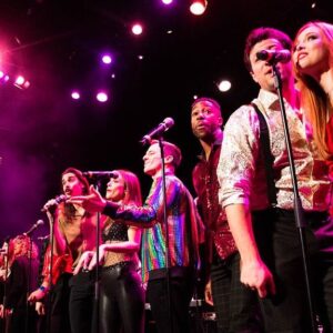 Kimberly Whalen Instagram - Happy 15th Birthday/Father’s Day to @therealteamstarkid ! 💫 🎈🎉🎂🎁🥳

What an absolute joy it has been to be a part of creating with you all. I’ve been blessed to be involved for the last 5.5 years and even during some of the ‘darker times’ StarKid has always managed to create stories and characters that make our lives better. 

I really love all of these people. (Some are not pictured in this post) I can’t wait to see what the future has in store for StarKid and each and every one involved. 
There’s some pretty cool stuff coming this year already. 💕✨