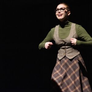 Kimberly Whalen Instagram - CAW CAW Nighthawks! We got through it together. 🦅💕
The Mulberry collection. 📚

Thank you for watching Nerdy Prudes Must Die! If you haven’t yet, what are you waiting for? It’s on You Tube baby! It was such a joy to work on this show with all the wonderful artist involved. I wish I had a picture of everyone! 💕🥹

#NPMD #MissMulberry #NerdyPrudesMustDie #Hatchetfield #TeamStarKid #StarKid