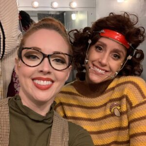 Kimberly Whalen Instagram - CAW CAW Nighthawks! We got through it together. 🦅💕
The Mulberry collection. 📚

Thank you for watching Nerdy Prudes Must Die! If you haven’t yet, what are you waiting for? It’s on You Tube baby! It was such a joy to work on this show with all the wonderful artist involved. I wish I had a picture of everyone! 💕🥹

#NPMD #MissMulberry #NerdyPrudesMustDie #Hatchetfield #TeamStarKid #StarKid