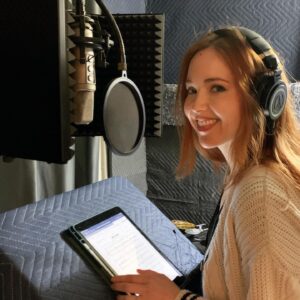 Kimberly Whalen Instagram - Yesterday I had my singing session for the #nerdyprudesmustdie album. It already sounds incredible!! I can’t wait for the world to hear it. @mattdahanmusic is a music master. 💫 #NPMD #teamstarkid #starkid
