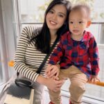 Kimberly Chia Instagram - Our secret for getting Kyzen to sleep through the night 😛 Does it really work? No 😂 Kyzen was never a good sleeper. For the first year of his life, I don’t remember a single night where my husband and I slept peacefully. He would wake up constantly; crying; asking for milk; or just shouting in his sleep. It was so hard to function without the proper rest and we were constantly tired. But thankfully now at 2 years old, he sleeps better and almost through the night 70% of the time. So I just want to say to all the new sleep deprived mamas and papas out there, IT WILL GET BETTER. And you WILL GET BETTER SLEEP. Hang in there!💪🏻❤️