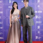 Kimberly Chia Instagram - Unforgettable afternoon at @sgiffest ✨🙌🏻 Watch @montblanc Wearing @zwedding Make up @lasalle_lee_jq Hair @joanneer_ @jhairsalon_sg